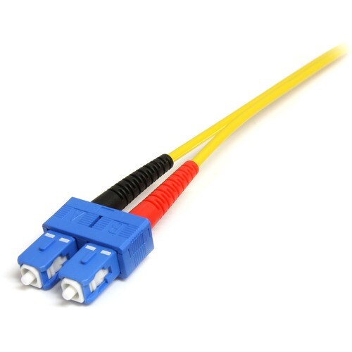 4M SM DUPLEX FIBER PATCH CABLE LC TO SC