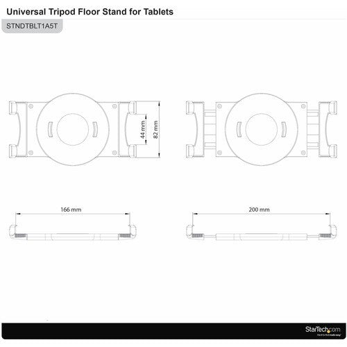 UNIVERSAL TRIPOD FLOOR STAND FOR TABLETS