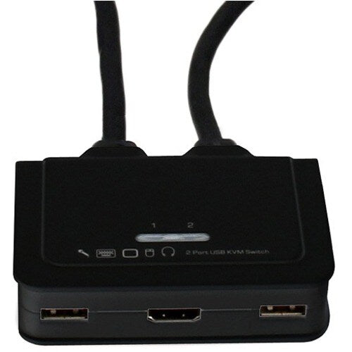 2 PORT USB HDMI CABLE KVM SWITCH