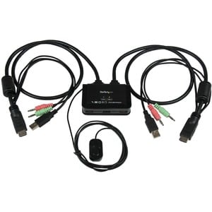 2 PORT USB HDMI CABLE KVM SWITCH