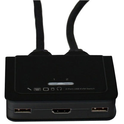 2 PORT USB HDMI CABLE KVM SWITCH