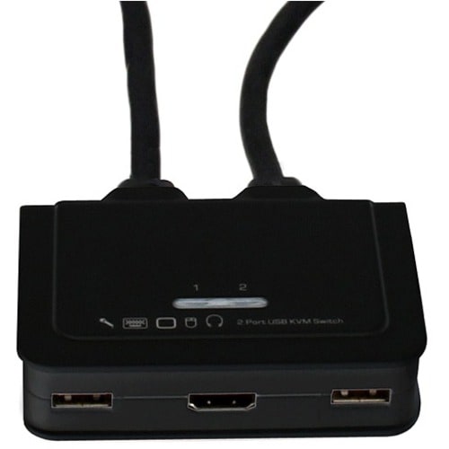 2 PORT USB HDMI CABLE KVM SWITCH