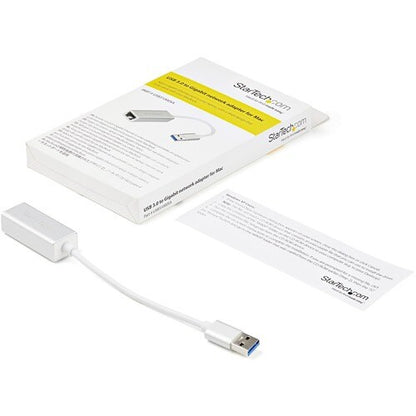 USB 3 TO GIGABIT NETWORK ADAPTER -SILVER