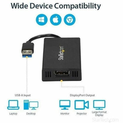 USB 3.0 TO DISPLAYPORT ADAPTER - 4K