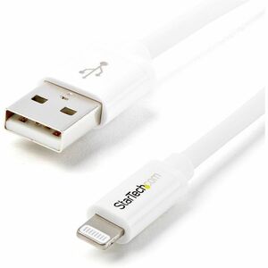 1M WHITE 8-PIN LIGHTNING TO USB CABLE