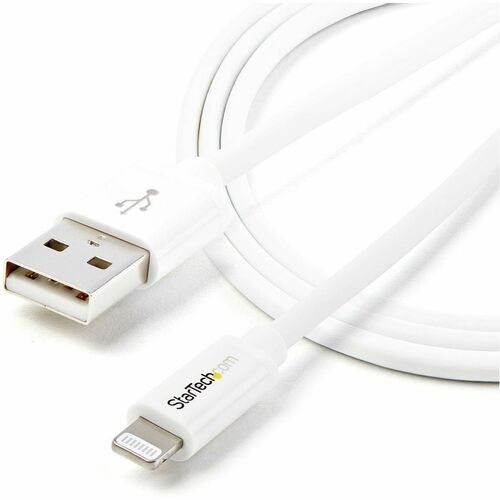 1M WHITE 8-PIN LIGHTNING TO USB CABLE