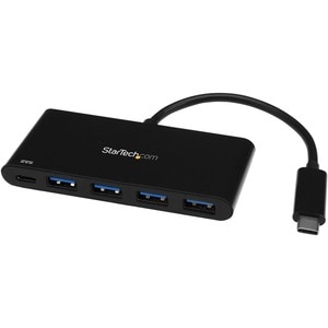 4 PORT USB C HUB W/ PD - C TO A USB 3.0