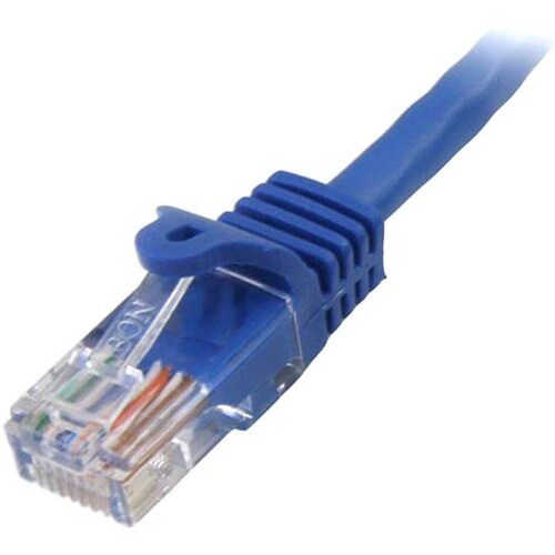 0.5M BLUE SNAGLESS CAT5E PATCH CABLE