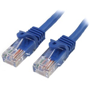 1M BLUE SNAGLESS UTP CAT5E PATCH CABLE