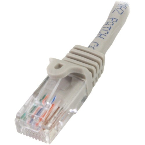 1M GRAY SNAGLESS UTP CAT5E PATCH CABLE