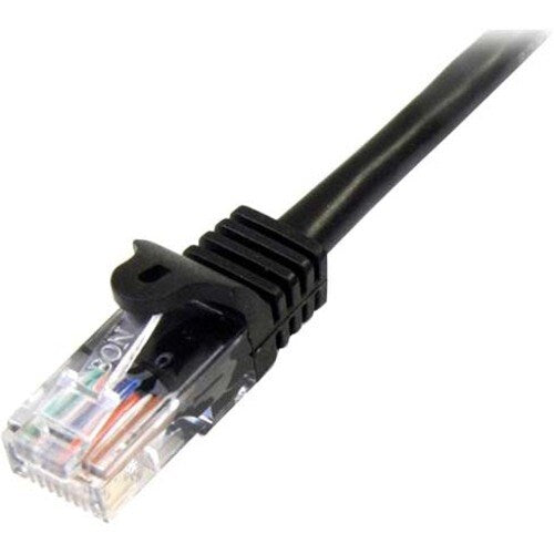 0.5M BLACK SNAGLESS CAT5E PATCH CABLE