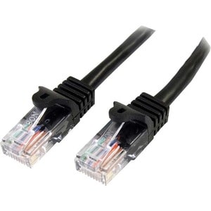 5M BLACK SNAGLESS UTP CAT5E PATCH CABLE