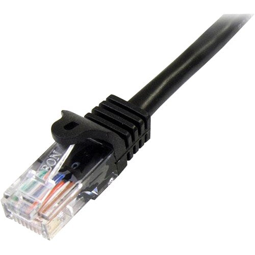 5M BLACK SNAGLESS UTP CAT5E PATCH CABLE