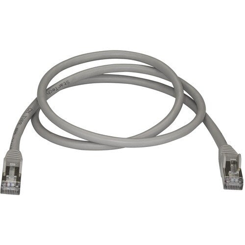 1M GRAY CAT6A ETHERNET CABLE - STP