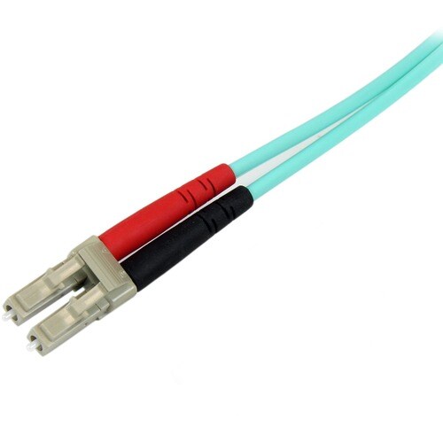 2M 10 GB AQUA MM FIBER PATCH CABLE LC/SC