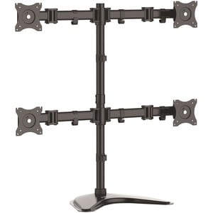 QUAD MONITOR STAND - HEAVY DUTY STEEL