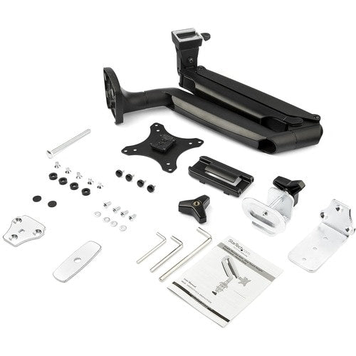 MONITOR ARM - HEAVY DUTY ALUMINUM BLACK
