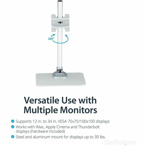 DESKTOP MONITOR STAND WITH CABLE HOOK