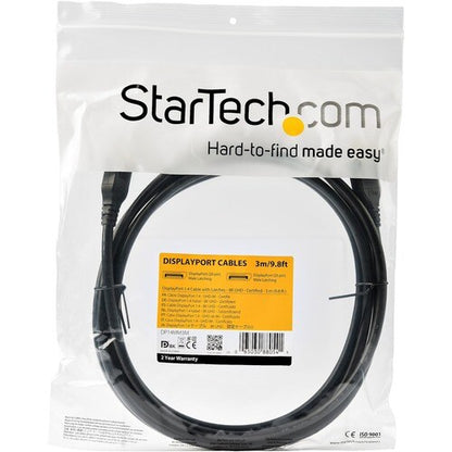 CABLE - DISPLAYPORT 1.4 - 3M 9.8 FT