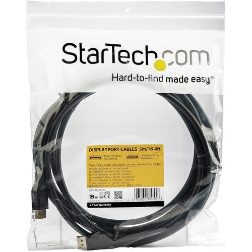 CABLE - DISPLAYPORT 1.4 - 5M 16.4 FT