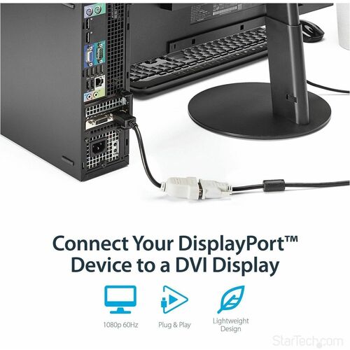 DISPLAYPORT TO DVI VIDEO CONVERTER