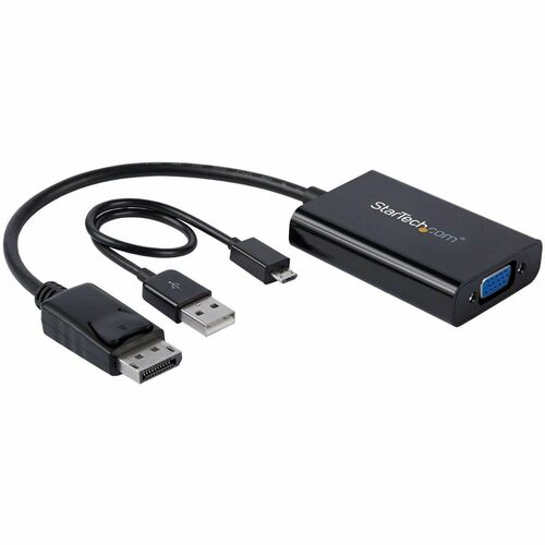 DISPLAYPORT TO VGA ADAPTER WITH AUDIO