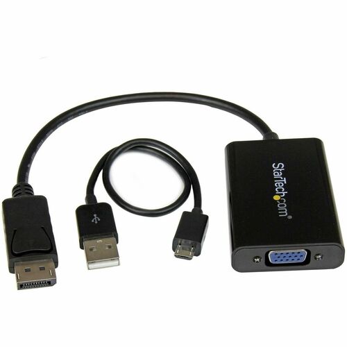 DISPLAYPORT TO VGA ADAPTER WITH AUDIO