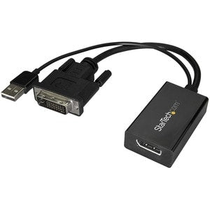 DVI TO DISPLAYPORT ADAPTER - USB POWER