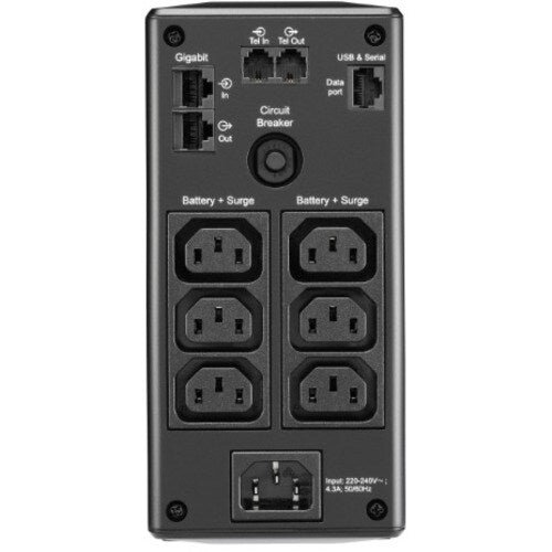 Back UPS Pro BR 650VA. 6 Outlets. AVR. L