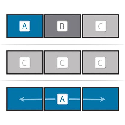 Triple Head Mini DP 1.2 to 3xDP MST Hub