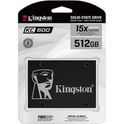 512GB KC600 SATA3 2.5IN SSD