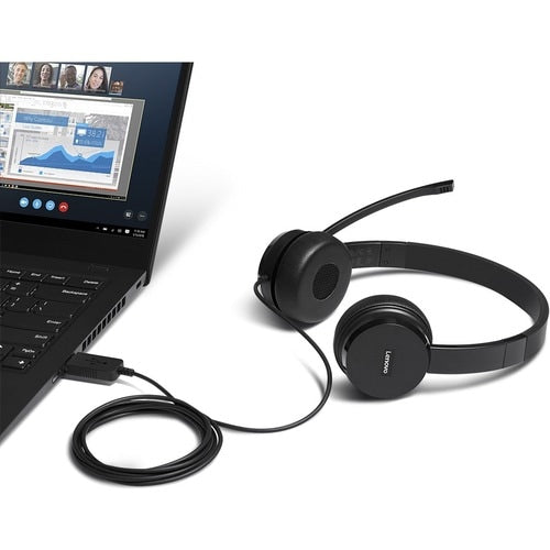 Lenovo 100 Stereo USB Headset