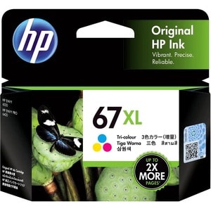 67XL TRI-COLOR ORIGINAL INK CRTG APJ