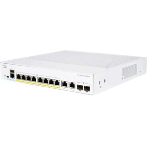 CBS250 Smart 8-port GE  Full PoE  Ext PS