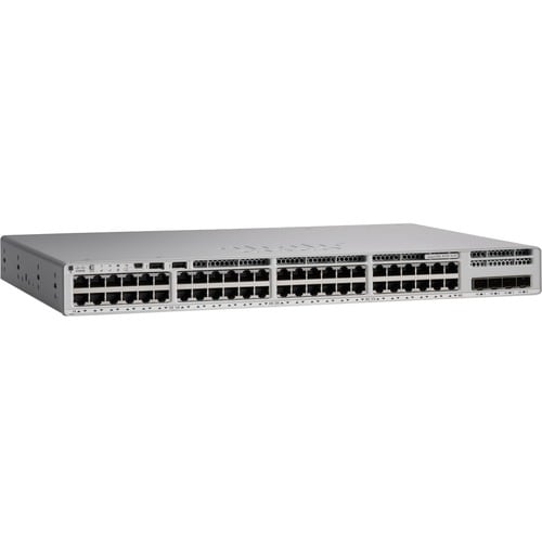 Catalyst 9200L 48-port Partial PoE+  4 x