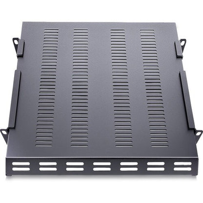 1U Adjustable Vented Rack Mount Shelf