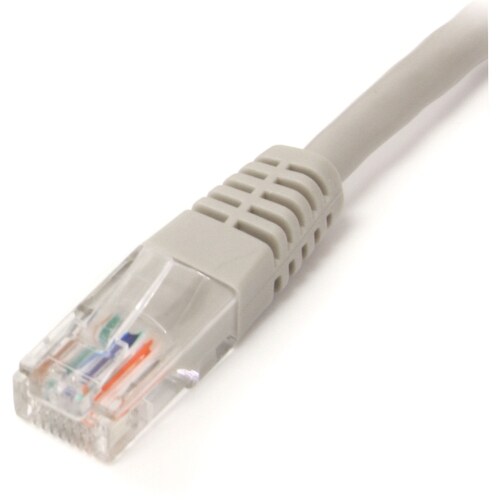 10ft Gray Molded Cat5e UTP Patch Cable