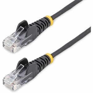 Cable - Black Slim CAT6 Patch Cord 2m