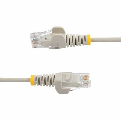 6ft Gray Snagless Slim Cat 6 Patch Cable