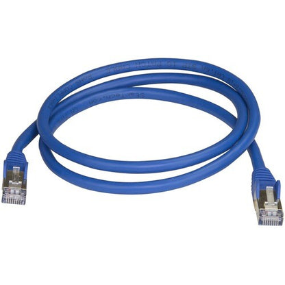 1m Blue Cat6a Ethernet Cable - STP