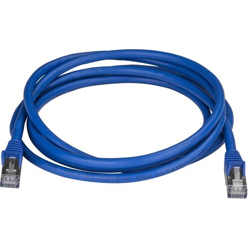 2m Blue Cat6a Ethernet Cable - STP