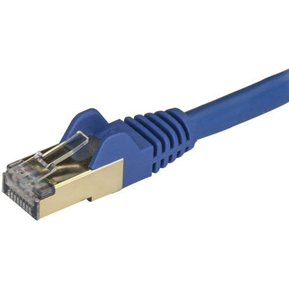 2m Blue Cat6a Ethernet Cable - STP