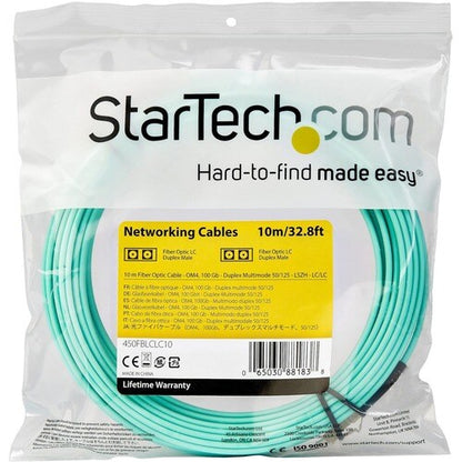 Cable - 10m OM4 LC/LC Fiber Optical Cord