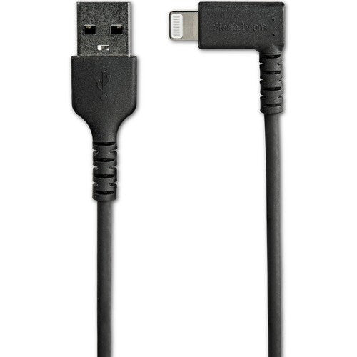 Cable - Black Angled Lightning to USB 1m