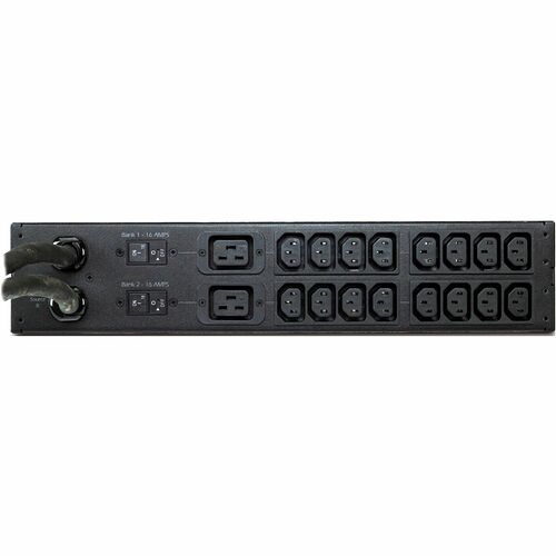 Rack ATS. 230V. 32A. IEC 309 in. (16) C1