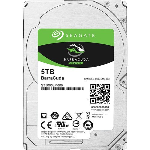 BARRACUDA 2.5IN 5TB SATA HDD 5400RPM