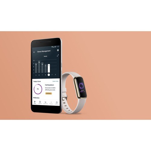 FITBIT LUXE LUNAR WHITE/SOFT GOLD