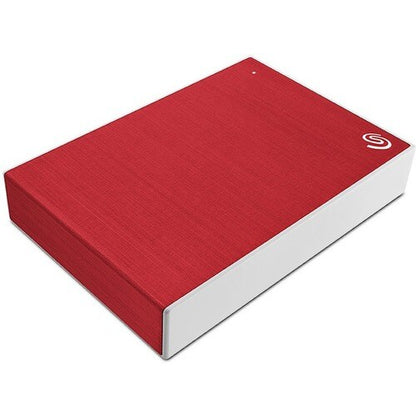 4TB ONE TOUCH PORTABLE W RESCUE-RED