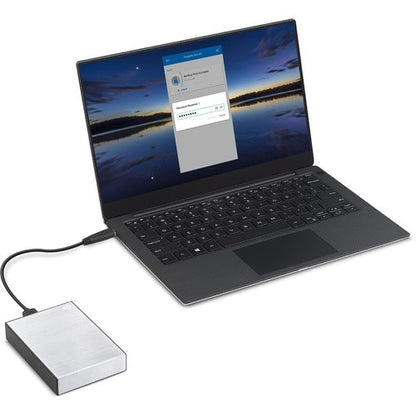 1TB ONE TOUCH PORTABLE W RESCUE-SLV