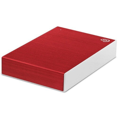1TB ONE TOUCH PORTABLE W RESCUE-RED